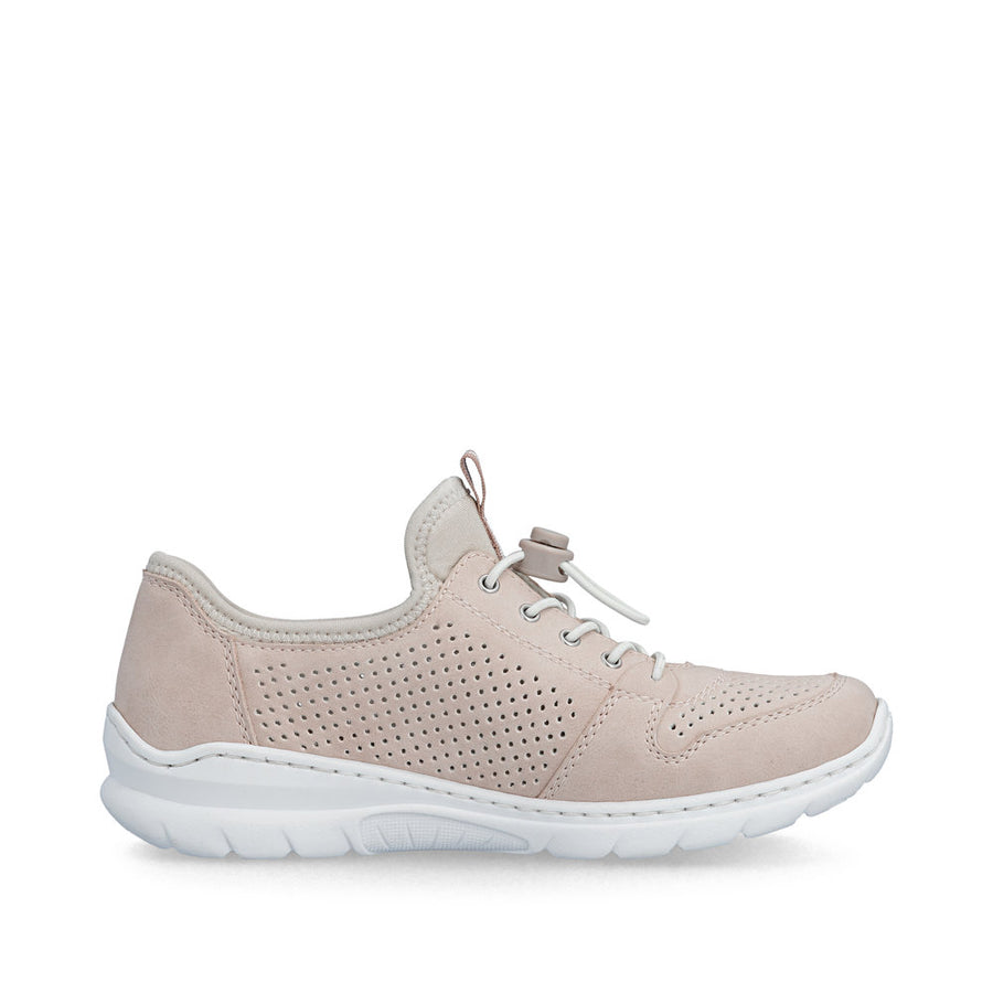 Rieker L3254-32 Ladies Shoes-Rose