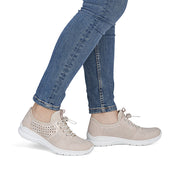 Rieker L3254-32 Ladies Shoes-Rose