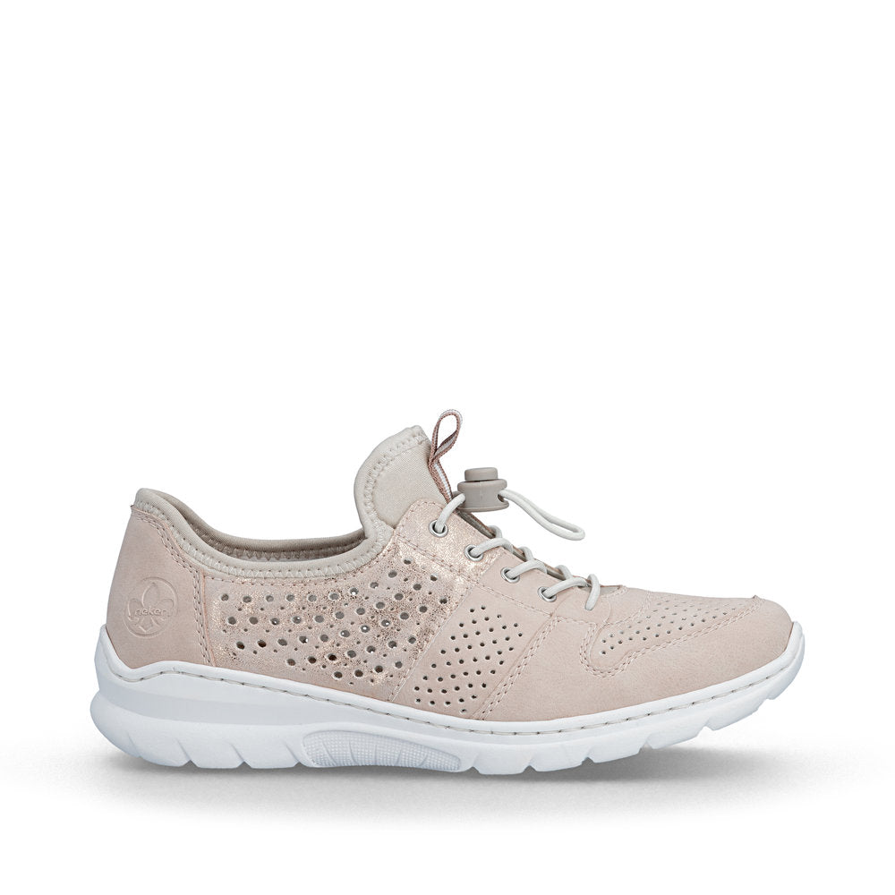 Rieker L3254-32 Ladies Shoes-Rose