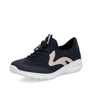 Rieker L32g9-14 Trainers-Navy/White