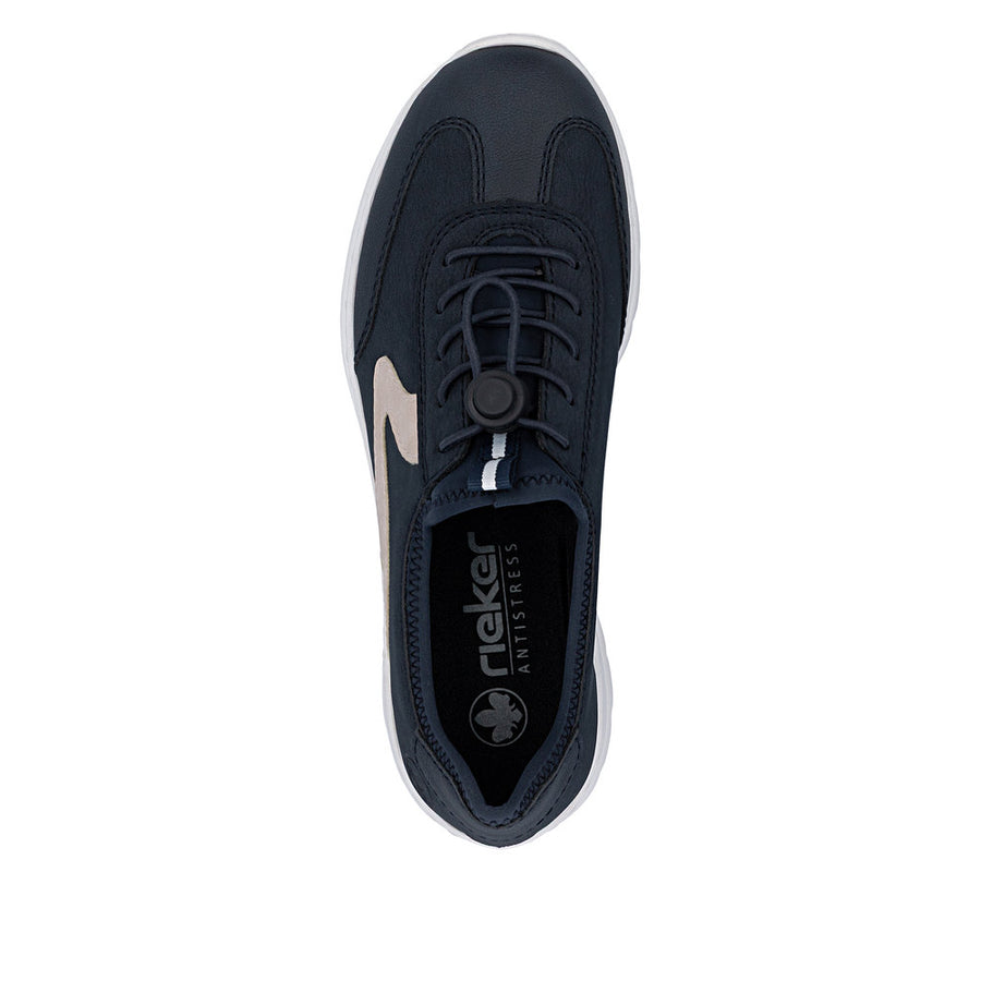 Rieker L32g9-14 Trainers-Navy/White