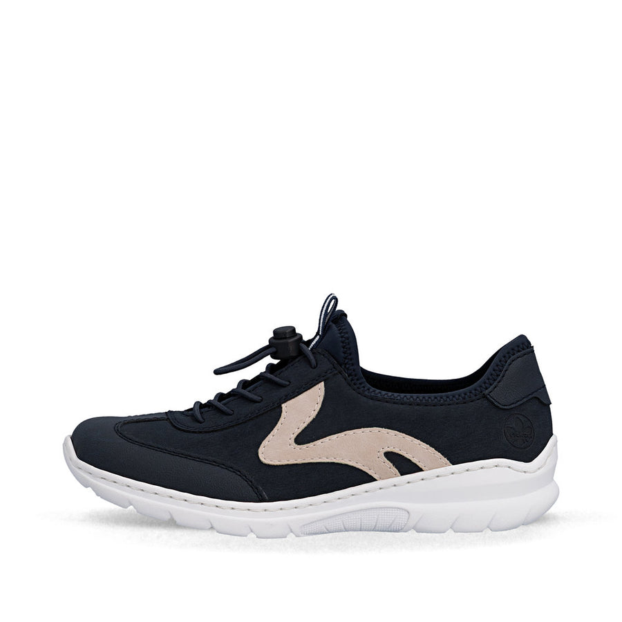 Rieker L32g9-14 Trainers-Navy/White