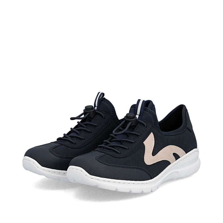 Rieker L32g9-14 Trainers-Navy/White