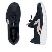Rieker L32g9-14 Trainers-Navy/White