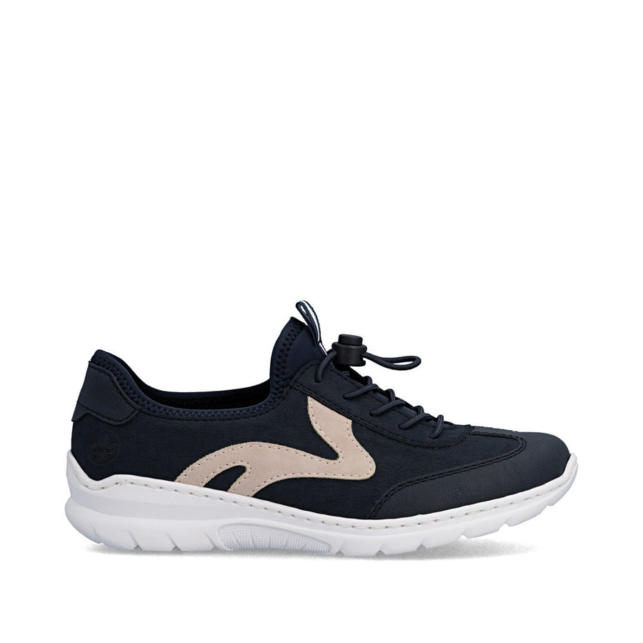 Rieker L32g9-14 Trainers-Navy/White
