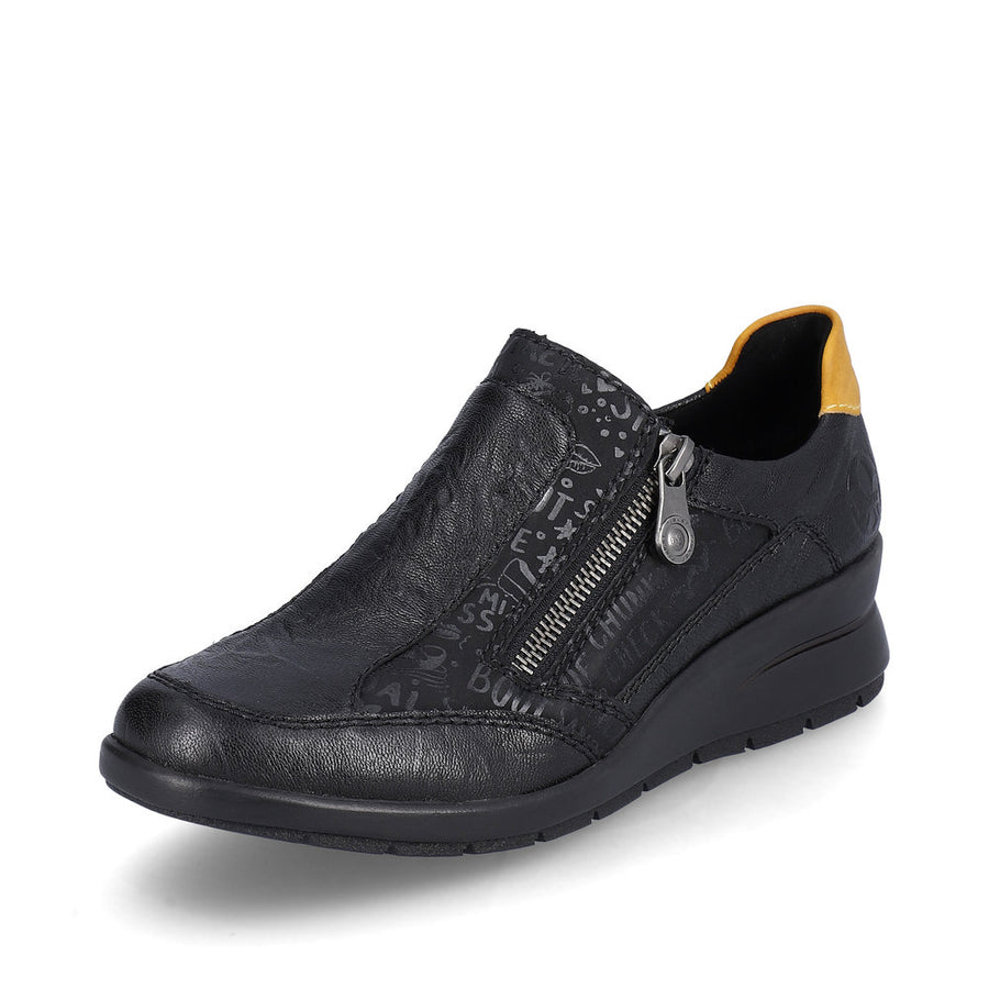 Rieker L4850 Shoes-Black