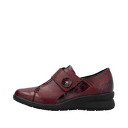 Rieker L4856 Ladies Shoe-Wine