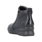 Rieker L4861 Ankle Boot-Black