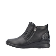 Rieker L4861 Ankle Boot-Black