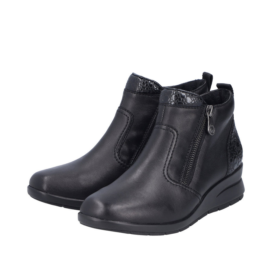 Rieker L4861 Ankle Boot-Black