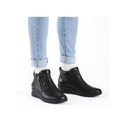 Rieker L4861 Ankle Boot-Black