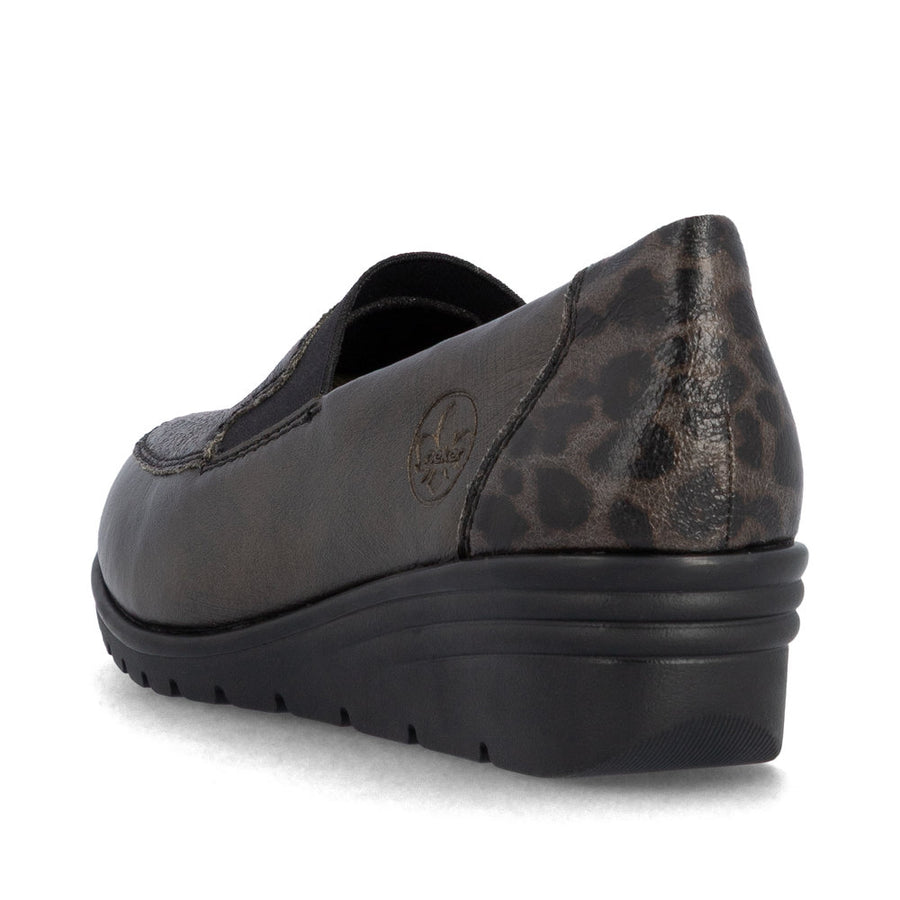 Rieker L5351-90 Ladies' Shoes-Bronze