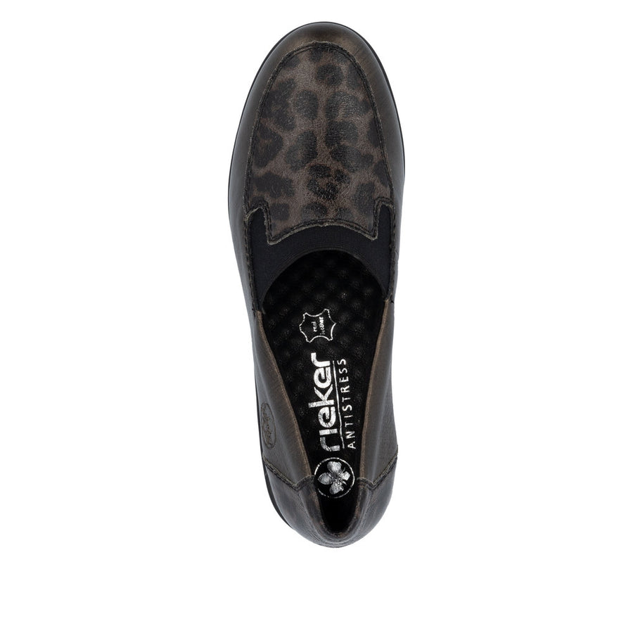 Rieker L5351-90 Ladies' Shoes-Bronze