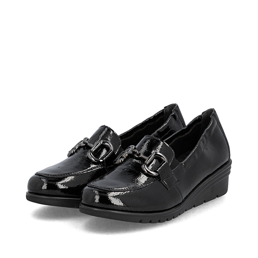 Rieker L5352-00 Ladies' Shoes-Black