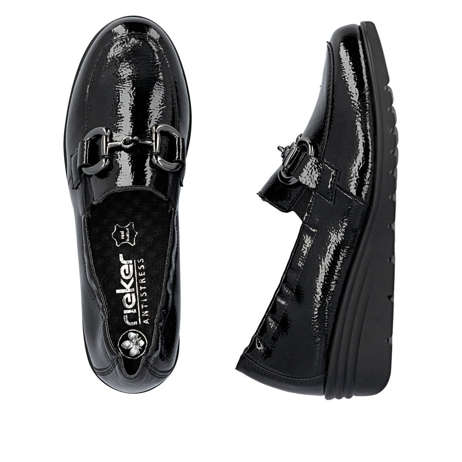 Rieker L5352-00 Ladies' Shoes-Black