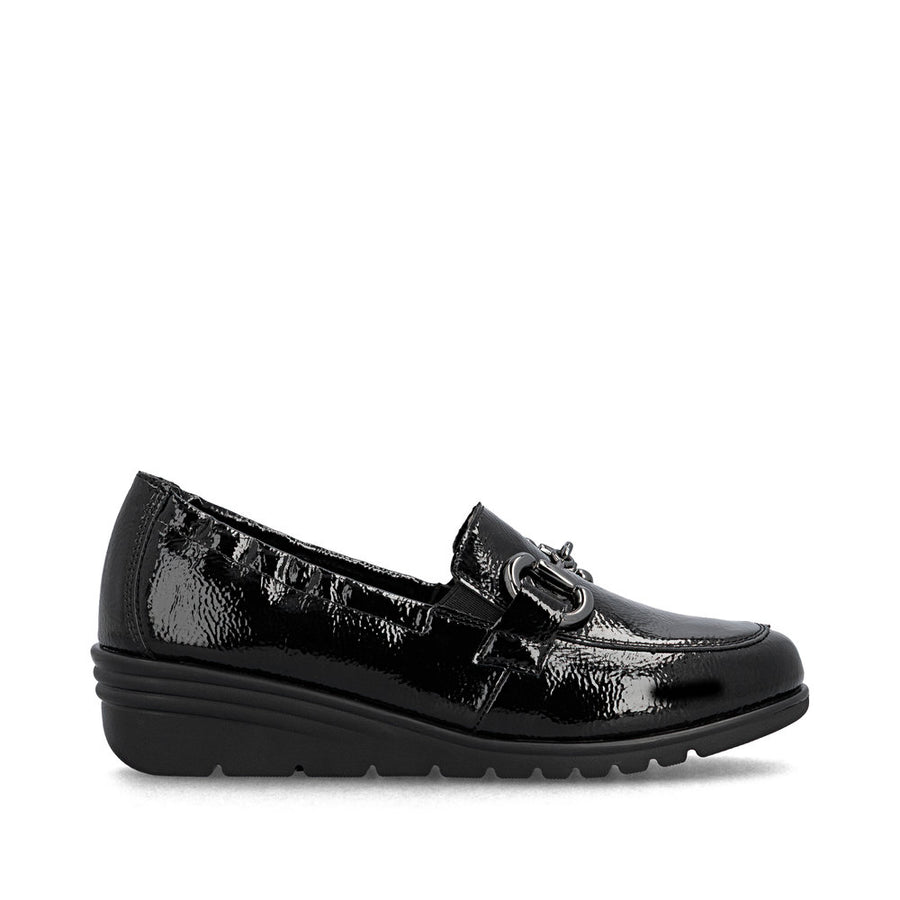 Rieker L5352-00 Ladies' Shoes-Black