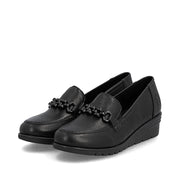 Rieker L5361-00 Shoes-BLACK