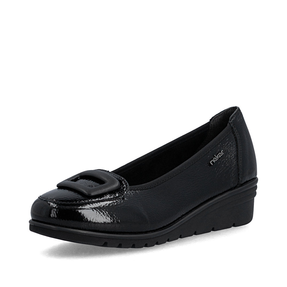 Rieker L5362-00 Ladies' Shoe-Black