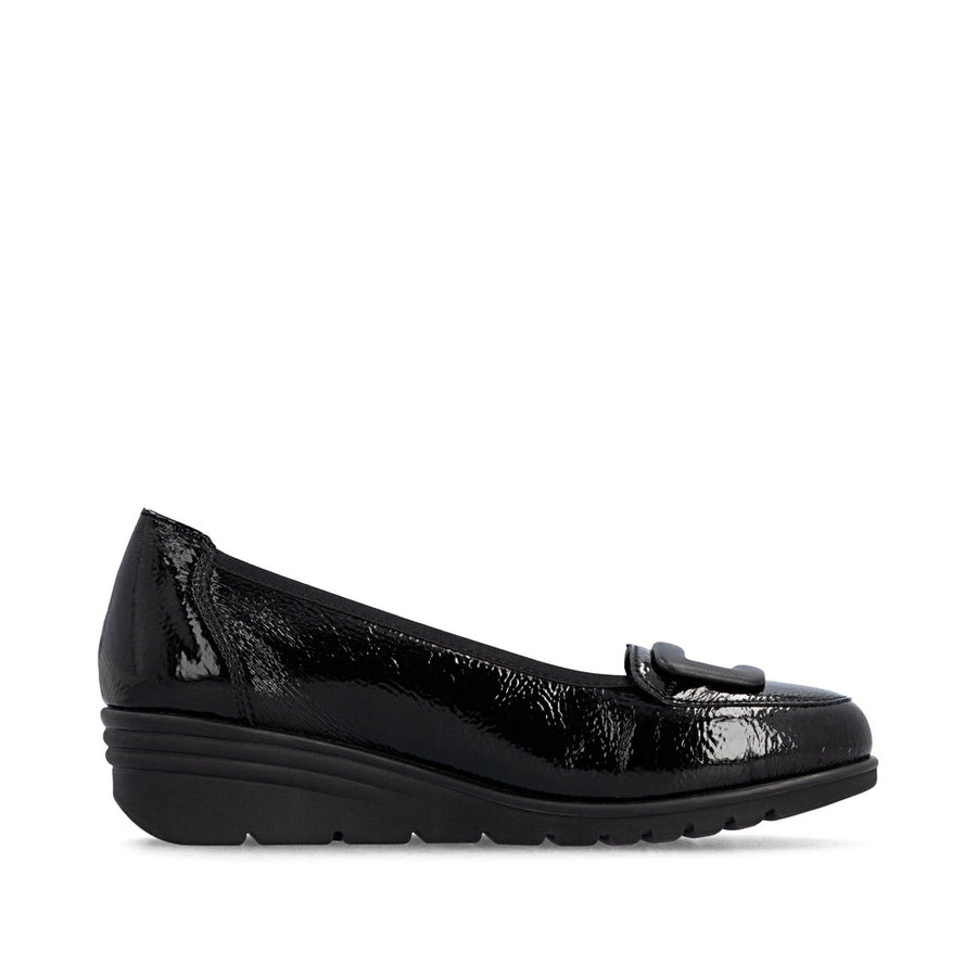 Rieker L5362-00 Ladies' Shoe-Black