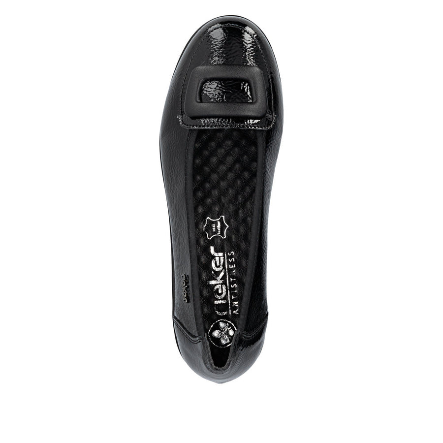 Rieker L5362-00 Ladies' Shoe-Black