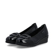 Rieker L5362-00 Ladies' Shoe-Black