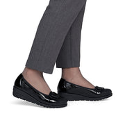 Rieker L5362-00 Ladies' Shoe-Black