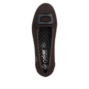Rieker L5362-25 Ladies' Shoe-Dark Brown
