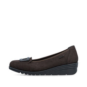 Rieker L5362-25 Ladies' Shoe-Dark Brown