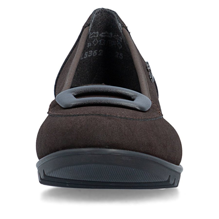 Rieker L5362-25 Ladies' Shoe-Dark Brown