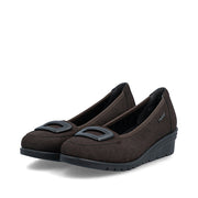 Rieker L5362-25 Ladies' Shoe-Dark Brown