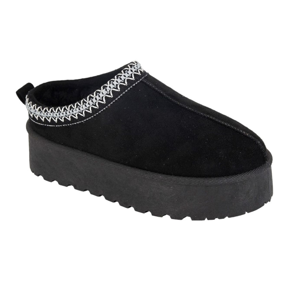 Cipriata L570 Danilla Slipper-Black Suede