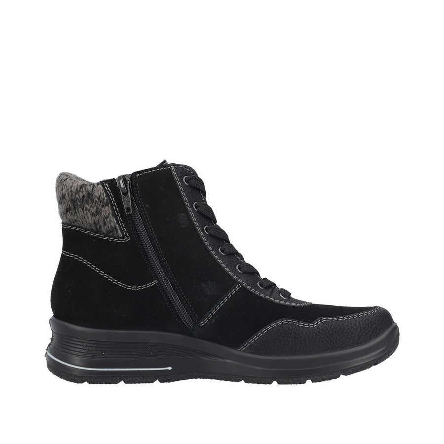 Rieker L7710 Ankle Boot-Black