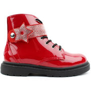 Lelli Kelly 2330 Boots-Red Pat