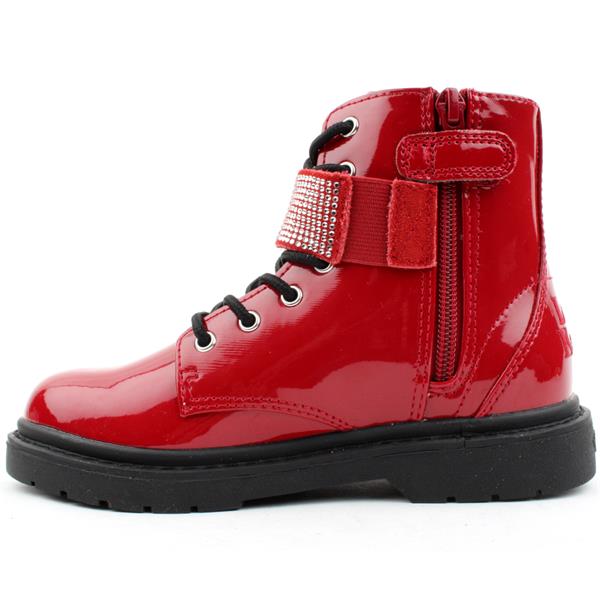 Lelli Kelly 2330 Boots-Red Pat