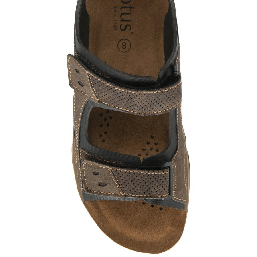 Lotus Thuram Sandal-Brown