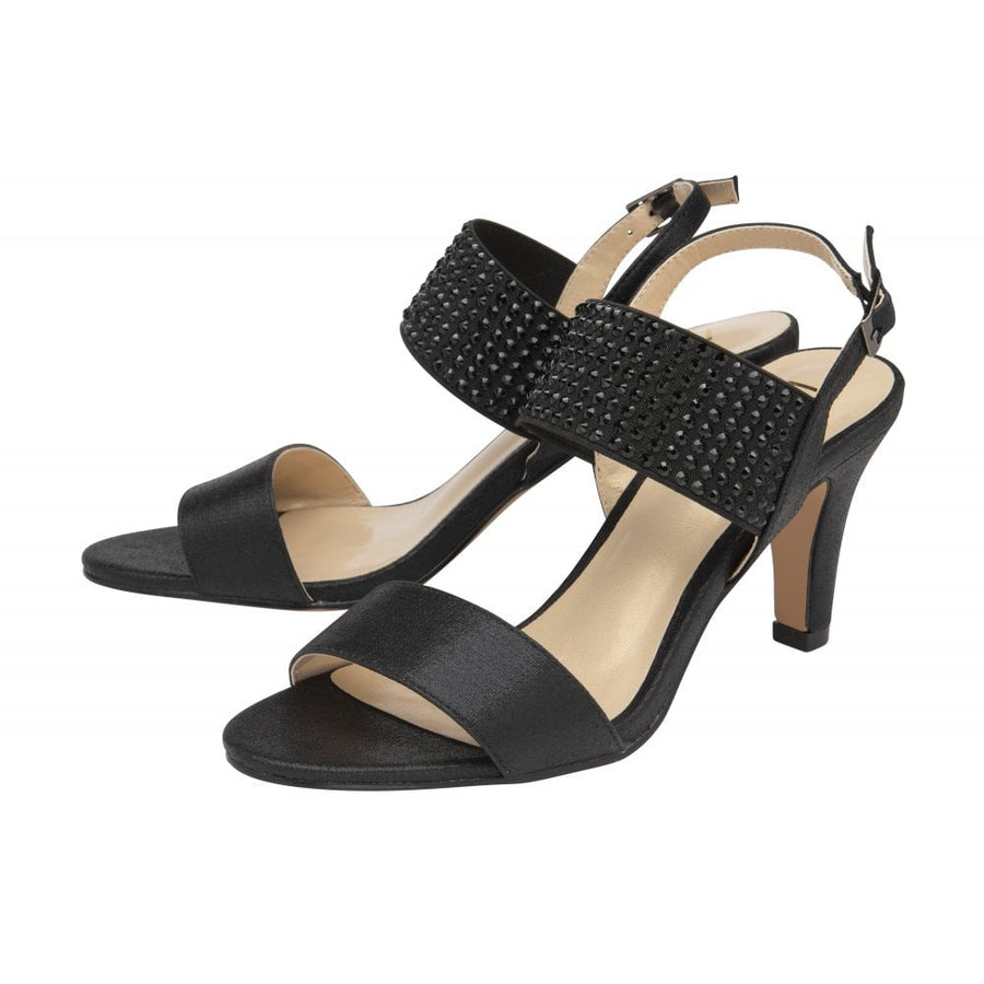 Lotus Aurora Sandals-Black