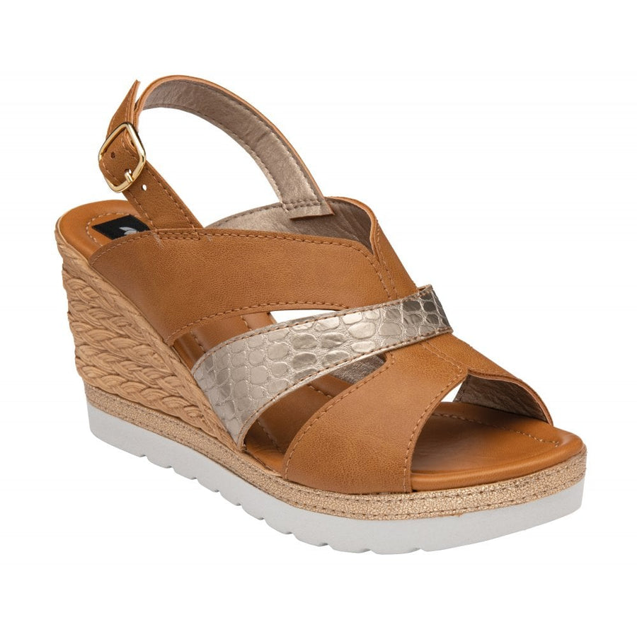 Lotus Luisa Sandal-Tan