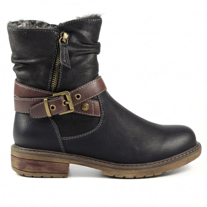 Lunar Chime Boots-Black