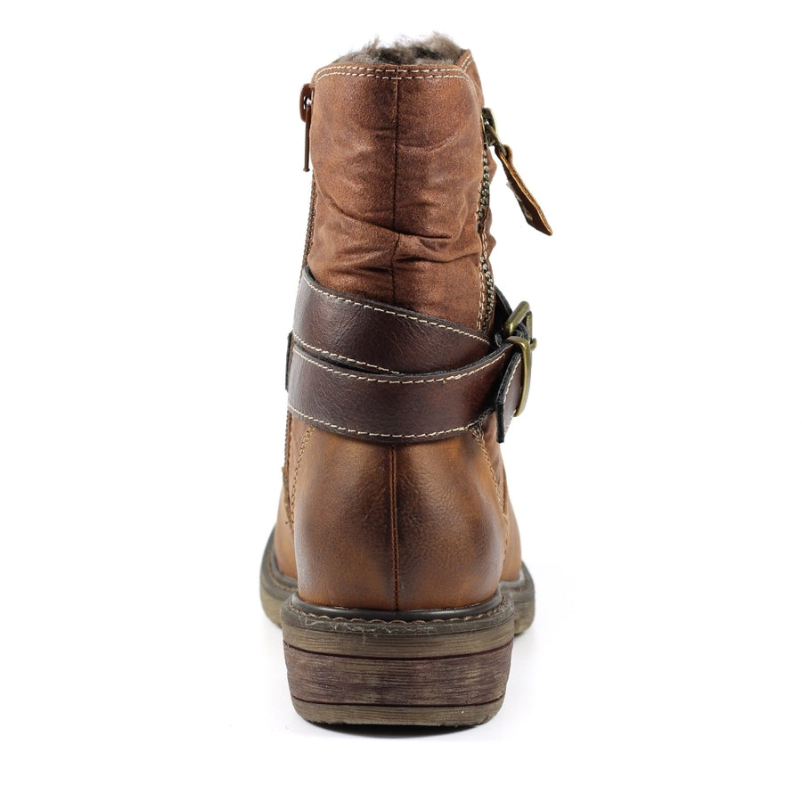 Lunar Chime Boots-Brown