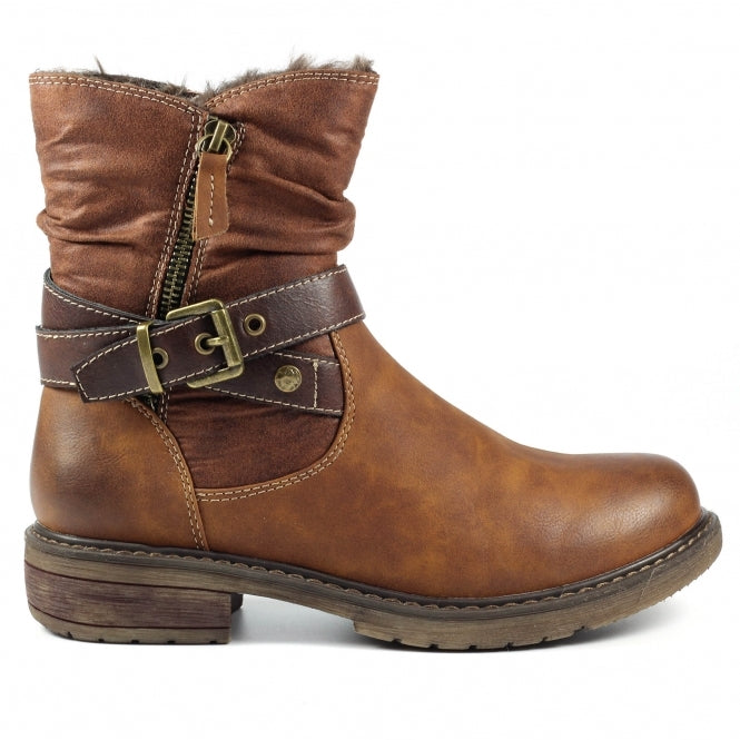 Lunar Chime Boots-Brown