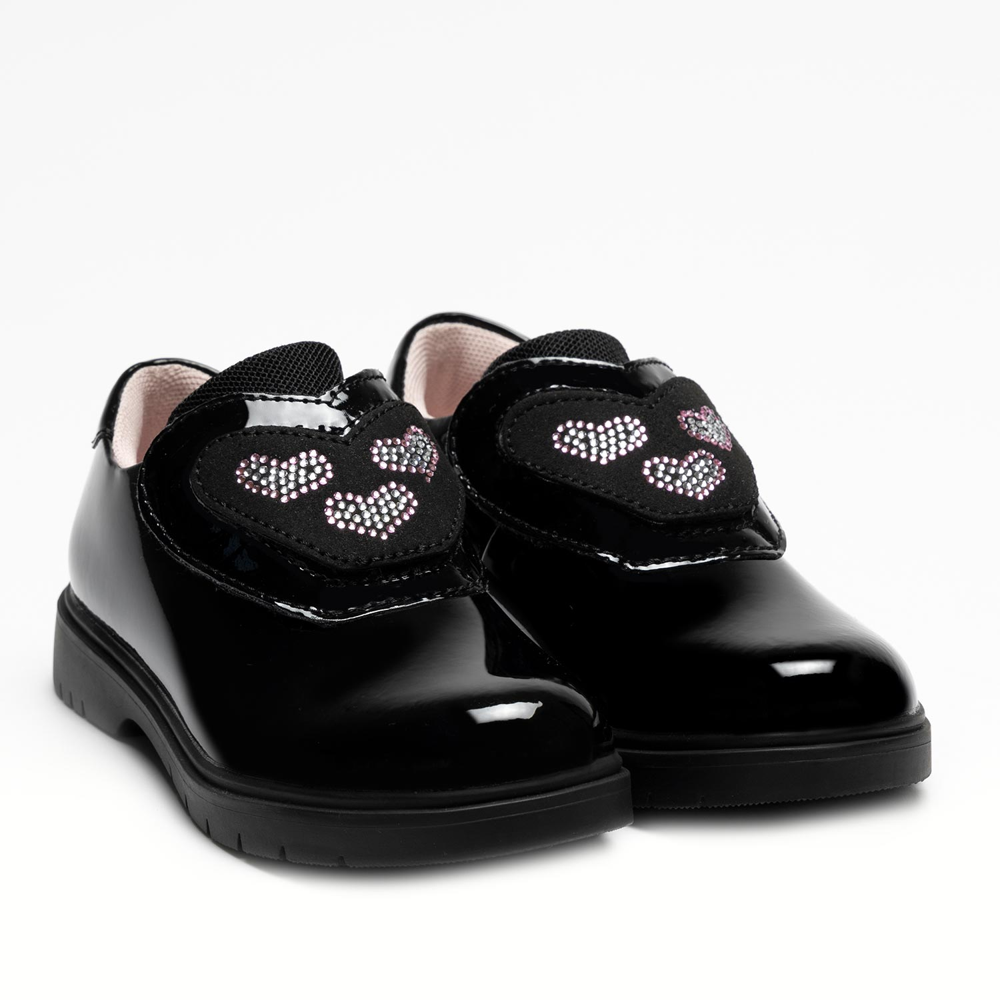 Lelli Kelly Eloise School Shoe-Black Patent F