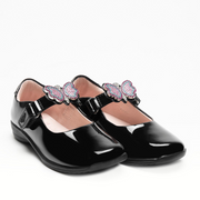 Lelli Kelly Luna School Shoe-Black Pat