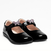 Lelli Kelly Melody School Shoe-Black Patent G