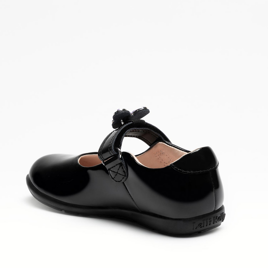 Lelli Kelly Melody School Shoe-Black Patent G