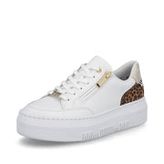 Rieker M1900-80 Ladies Sneaker-White Multi