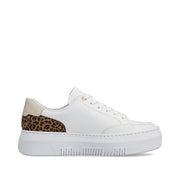 Rieker M1900-80 Ladies Sneaker-White Multi