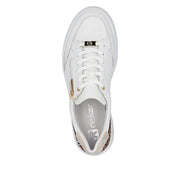 Rieker M1900-80 Ladies Sneaker-White Multi