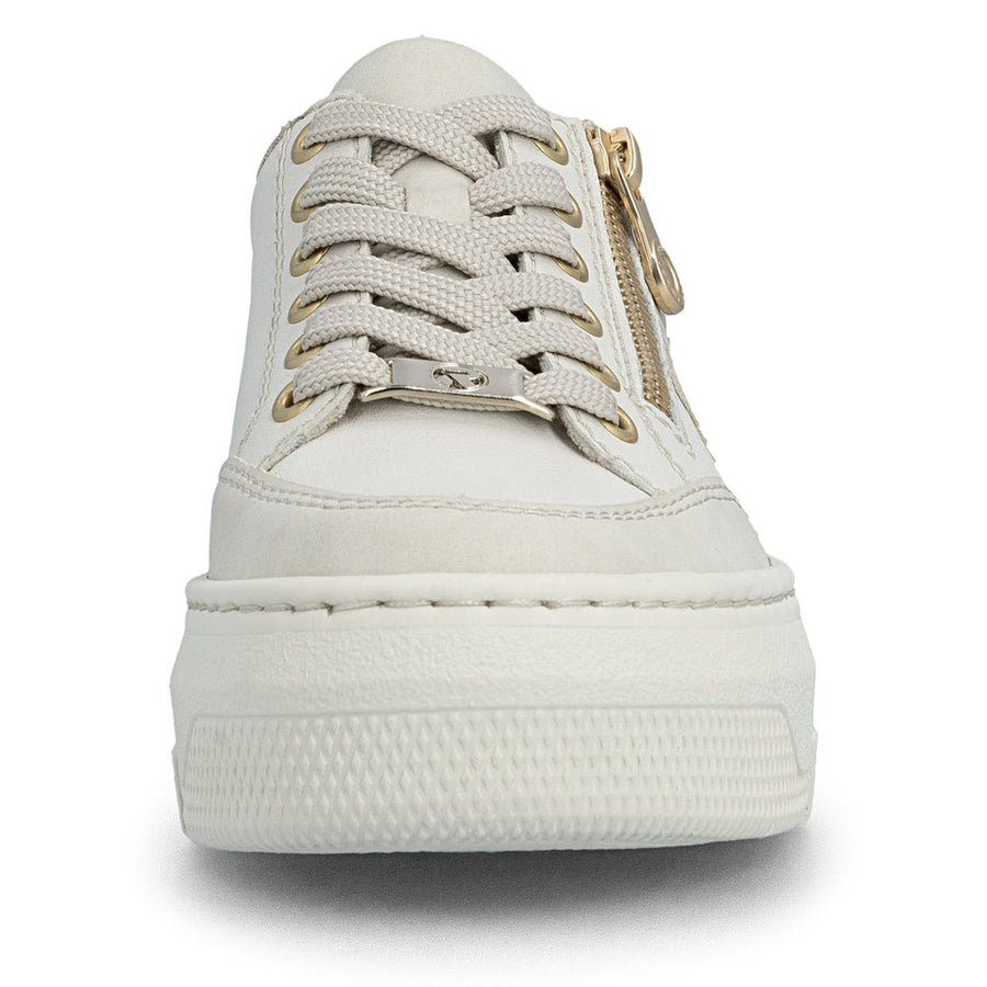Rieker M1912-00 Sneakers-Beige/Gold
