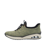 Rieker M5651 Ladies Shoe-Khaki