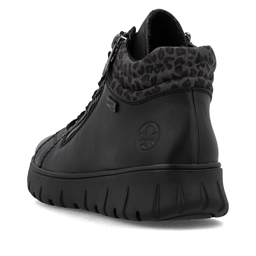Rieker N1305 Ankle Boots-Black